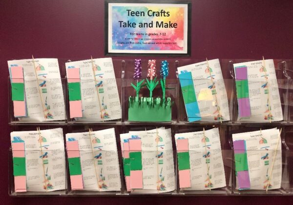 Teen Crafts at the Corydon Branch