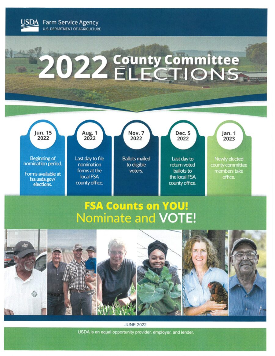 2022 County Committee Elections