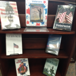 Veterans Day book display