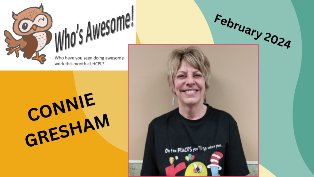 Who's Awesome winner February 2024 Connie Gresham